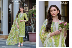 Zulfat Designer Suits Farhana Vol 7 Cotton Designer Printed Salwar Suit Collection Design 551-001 to 551-008 Series (4)