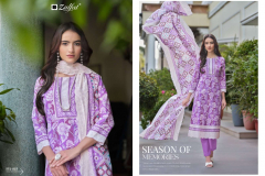 Zulfat Designer Suits Farhana Vol 7 Cotton Designer Printed Salwar Suit Collection Design 551-001 to 551-008 Series (7)