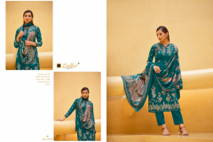 Zulfat Designer Suits Firdous Woollen Pashmina Collection Design 457001 to 457010 Series (2)