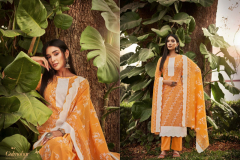 Zulfat Designer Suits Gulmohar Pure Cotton With Designer Print Salwar Suits Collection Design 485-001 to 485-010 Series (2)