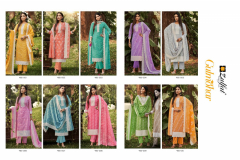Zulfat Designer Suits Gulmohar Pure Cotton With Designer Print Salwar Suits Collection Design 485-001 to 485-010 Series (3)