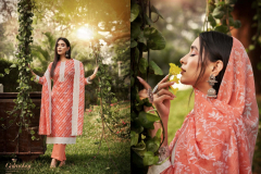 Zulfat Designer Suits Gulmohar Pure Cotton With Designer Print Salwar Suits Collection Design 485-001 to 485-010 Series (5)