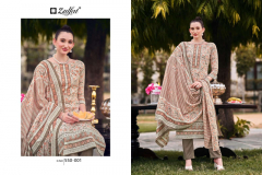Zulfat Designer Suits Hakoba Cotton Pure Cotton Printed Salwar Suit Design 550-001 To 550-008 Series (3)
