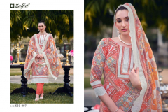 Zulfat Designer Suits Hakoba Cotton Pure Cotton Printed Salwar Suit Design 550-001 To 550-008 Series (8)