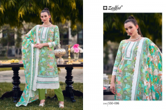 Zulfat Designer Suits Hakoba Cotton Pure Cotton Printed Salwar Suit Design 550-001 To 550-008 Series (9)