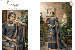 Zulfat Designer Suits Heenaz Pure Pasmina Design 204-01 to 204-10 10