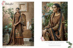 Zulfat Designer Suits Heenaz Pure Pasmina Design 204-01 to 204-10 13