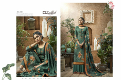 Zulfat Designer Suits Heenaz Pure Pasmina Design 204-01 to 204-10 3