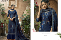 Zulfat Designer Suits Heenaz Pure Pasmina Design 204-01 to 204-10 7