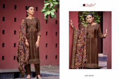 Zulfat Designer Suits Inteha Woollen Pashmina Collection Design 452001 to 452010 Series (2)