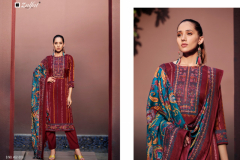 Zulfat Designer Suits Inteha Woollen Pashmina Collection Design 452001 to 452010 Series (9)