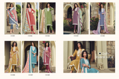 Zulfat Designer Suits Isabella Pure Cotton Designer Print Collection Design 510-001 to 510-008 Series (10)