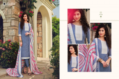 Zulfat Designer Suits Isabella Pure Cotton Designer Print Collection Design 510-001 to 510-008 Series (6)