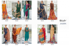 Zulfat Designer Suits Jashn Pure Viscose Rayon Salwar Suits Collection Design 498-001 to 498-010 Series (14)