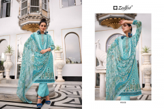 Zulfat Designer Suits Kanikaari Pure Cotton Printed Salwar Suit Collection Design 495-001 to 495-010 Series (11)