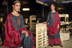 Zulfat Designer Suits Madhubani Woollen Pashmina Winter Collection Design 455-001 to 455-010 Series (11)