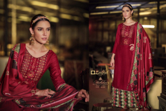 Zulfat Designer Suits Madhubani Woollen Pashmina Winter Collection Design 455-001 to 455-010 Series (14)