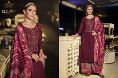 Zulfat Designer Suits Madhubani Woollen Pashmina Winter Collection Design 455-001 to 455-010 Series (5)
