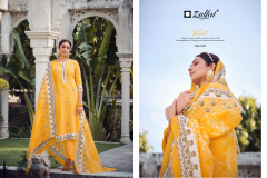 Zulfat Designer Suits Malang Pure Cotton Designer Print Salwar Suits Design 496-001 to 496-010 Series (10)