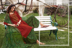 Zulfat Designer Suits Mandakini Pure Jam Cotton Salwar Suits Collection Design 492-001 to 492-010 Series (8)