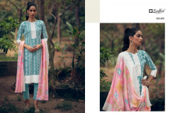 Zulfat Designer Suits Mashq Pure Cotton Designer Print Salwar Suit Design 502-001 to 502-010 Series (5)