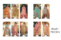 Zulfat Designer Suits Meera Pure Cotton Designer Prints Salwar Suits Collection Design 516-001 to 516-010 Series (10)