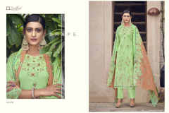 Zulfat Designer Suits Mughda Pure Cotton Printed Salwar Suits Collection Design 440-001 to 440-010 Series (9)