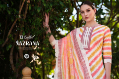 Zulfat Designer Suits Nazrana Pure Cotton Printed Salwar Suits Collection Design 529-001 to 529-008 Series (2)