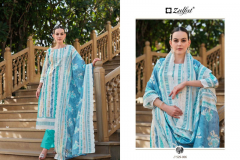 Zulfat Designer Suits Nazrana Pure Cotton Printed Salwar Suits Collection Design 529-001 to 529-008 Series (7)