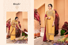 Zulfat Designer Suits Riyasat Pure Cotton Digital Style Suits Collection Design 423-001 to 423-010 Series (8)
