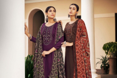 Zulfat Designer Suits Sohni Vol 2 Woollen Pashmina Collection Design 460-001 to 460-010 Series (1)