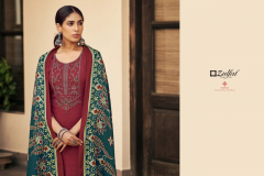 Zulfat Designer Suits Sohni Vol 2 Woollen Pashmina Collection Design 460-001 to 460-010 Series (3)