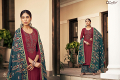 Zulfat Designer Suits Sohni Vol 2 Woollen Pashmina Collection Design 460-001 to 460-010 Series (5)