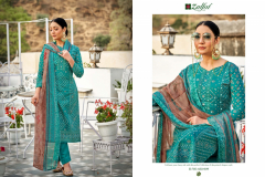 Zulfat Designer Suits Tamanna Pure Cotton Printed & Mirror Handwork Suits Collection Design 488-001 to 488-010 Series (11)