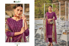 Zulfat Designer Suits Tamanna Pure Cotton Printed & Mirror Handwork Suits Collection Design 488-001 to 488-010 Series (4)