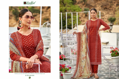 Zulfat Designer Suits Tamanna Pure Cotton Printed & Mirror Handwork Suits Collection Design 488-001 to 488-010 Series (5)